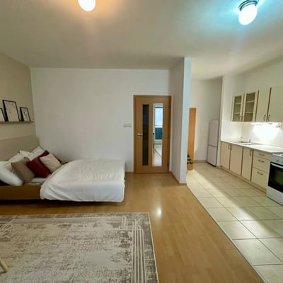 Rent of a furnished 1-room apartment, 37 m², Bratislava-Petržalka, Slovakia